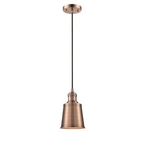 Innovations Lighting 201C-AC-M9-AC-LED Franklin Restoration Addison Mini Pendant